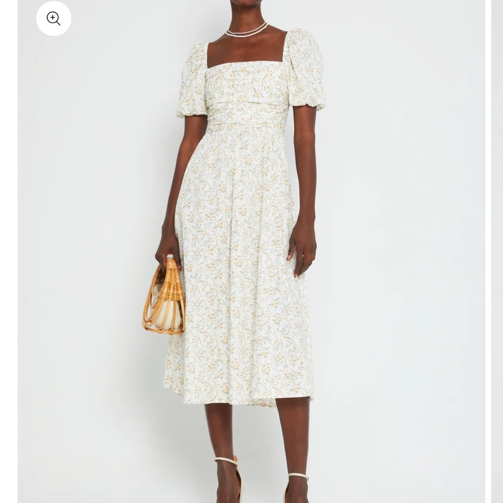 The O.P.T. One Perfect Time River midi dress khaki dollar Size S